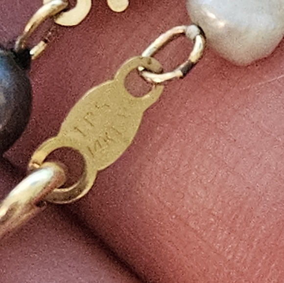 Vintage 3 Strand Small Pearl 14K Jewelry  Lot - Picture 4 of 6